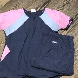 Scrub top and pants